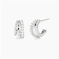 Orecchini Mabina Donna Trio in Lega metallica Zircone 666195